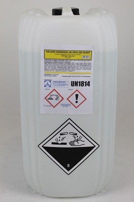 KÁLIUM-HIDROXID OLDAT 48-50%